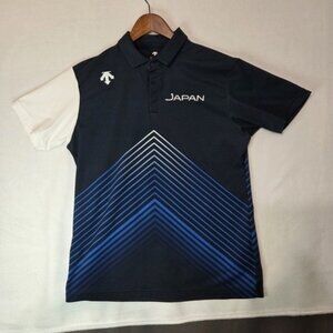 DESCENTE GOLF SHIRT Size Large (3235)
